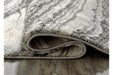 Wysdale Cream/Gray Large Rug - R404901 - Gate Furniture